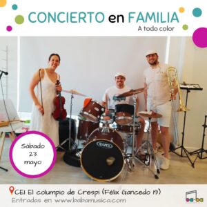 Concierto en familia - 23 mayo - 11:00 horas